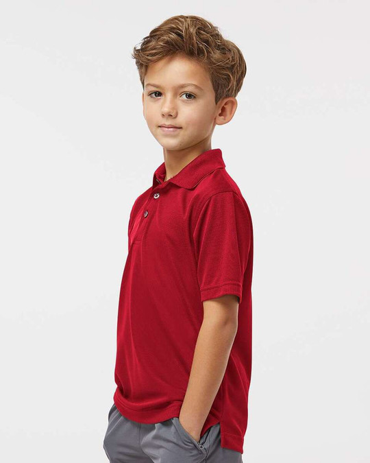 Paragon 108Y - Youth Saratoga Performance Mini Mesh Polo