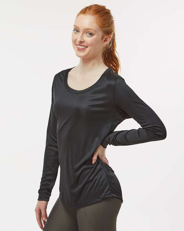 Paragon 214 - Camiseta de manga larga Long Islander Performance, mujer