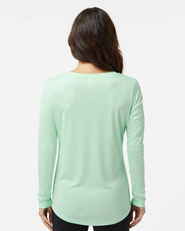 Paragon 214 - Camiseta de manga larga Long Islander Performance, mujer