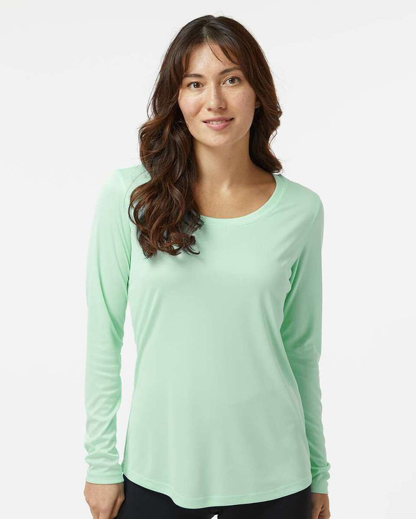 Paragon 214 - Camiseta de manga larga Long Islander Performance, mujer
