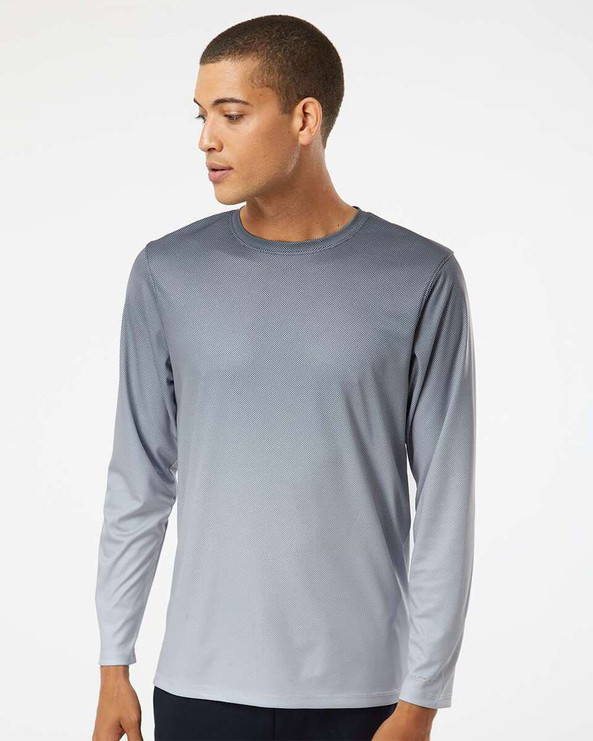 Paragon 225 - Barbados Performance Pin Dot Long Sleeve T-Shirt