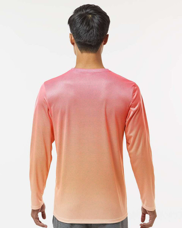 Paragon 225 - Camiseta de manga larga Barbados Performance Pin Dot