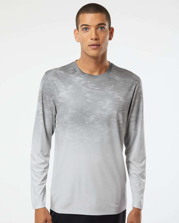Paragon 229 - Montauk Oceanic Fade Performance Long Sleeve T-Shirt
