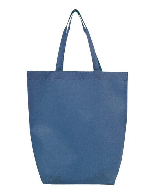 Q-Tees Q1251 - Bolsa de fondo con fuelle no tejido