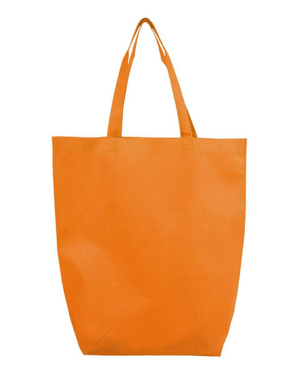 Q-Tees Q1251 - Non-Woven Gusset Bottom Tote