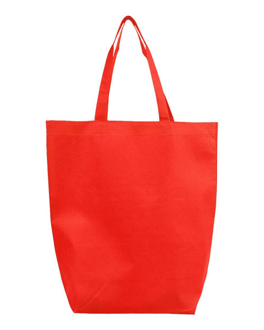 Q-Tees Q1251 - Bolsa de fondo con fuelle no tejido