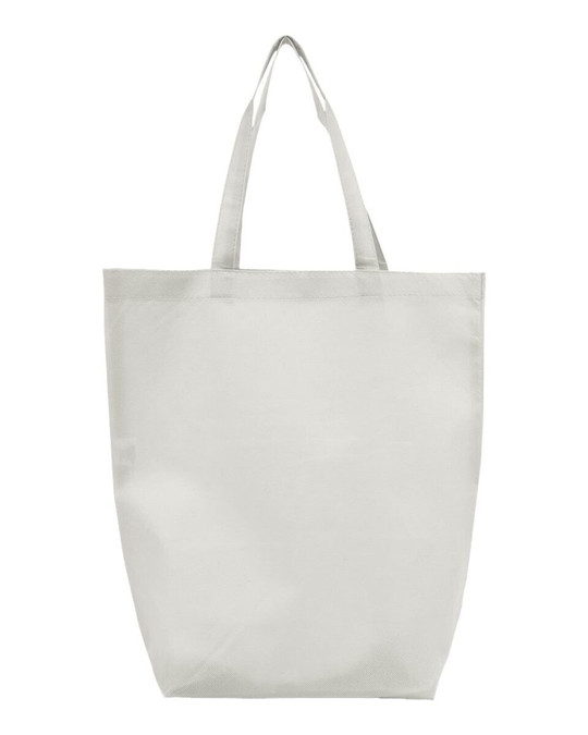 Q-Tees Q1251 - Bolsa de fondo con fuelle no tejido