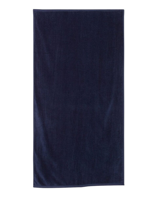 Q-Tees QV3060 - Toalla de playa de terciopelo