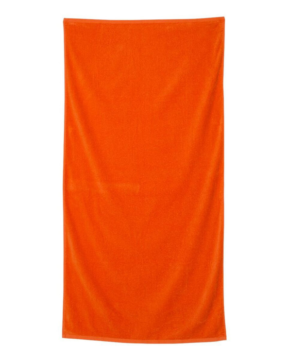 Q-Tees QV3060 - Toalla de playa de terciopelo