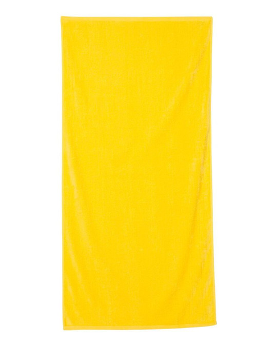 Q-Tees QV3060 - Toalla de playa de terciopelo