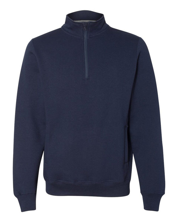 Russell Athletic 1Z4HBM - Dri Power® Quarter-Zip Cadet Collar Sweatshirt