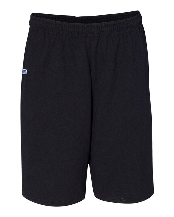 Russell Athletic 25843M - Cotton Classic Jersey Shorts with Pockets