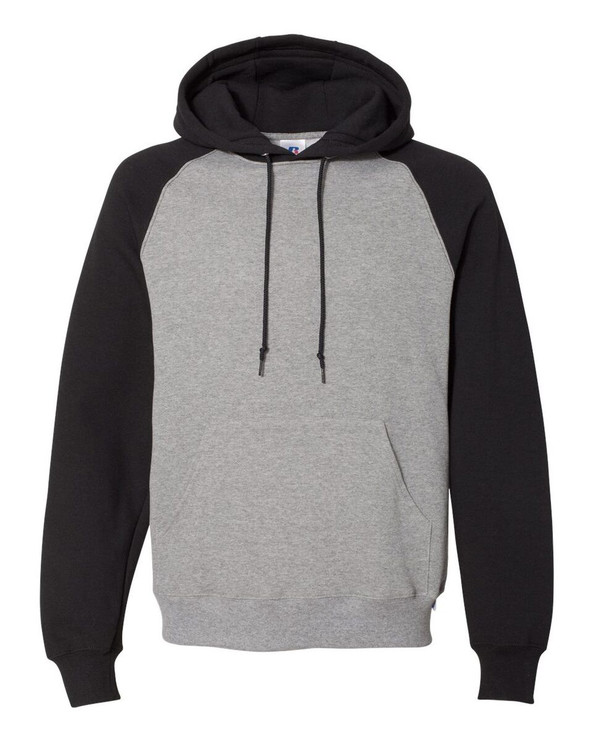 Russell Athletic 693HBM - Sudadera con capucha Dri Power® Colorblock Raglan
