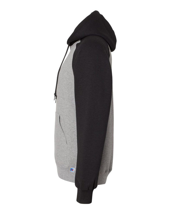 Russell Athletic 693HBM - Sudadera con capucha Dri Power® Colorblock Raglan