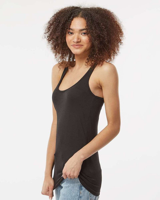 Tultex 190 - Camiseta de tirantes para mujer Poly-Rich Racerback