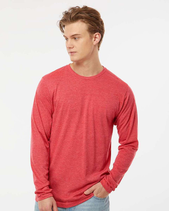 Tultex 242 - Camiseta de manga larga Poly-Rich