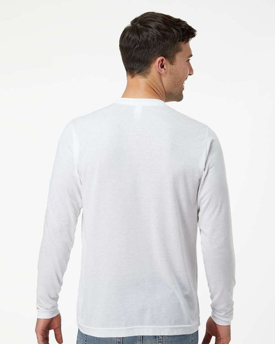 Tultex 242 - Camiseta de manga larga Poly-Rich