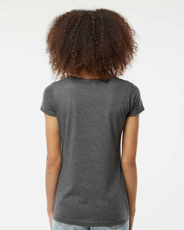 Tultex 243 - Women's Poly-Rich Scoop Neck T-Shirt