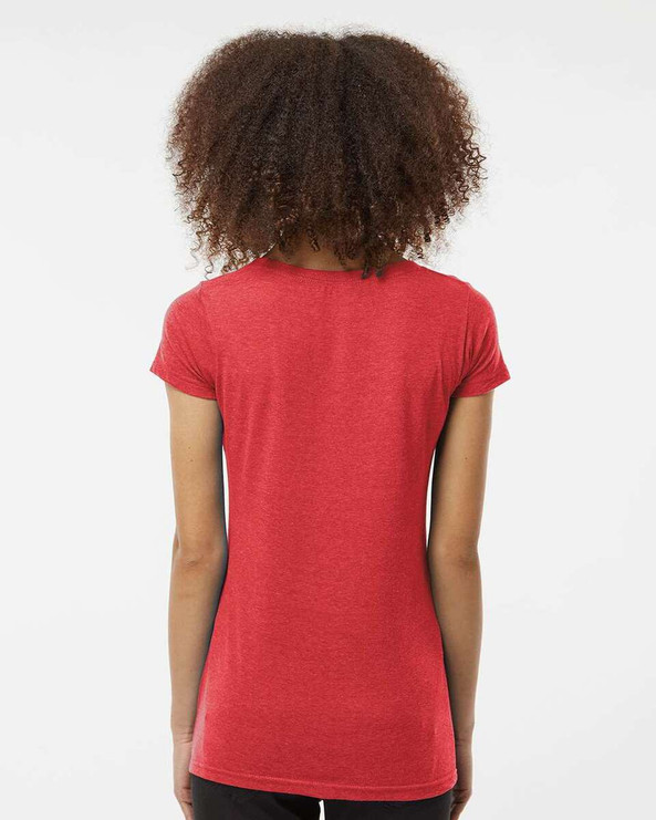 Tultex 243 - Women's Poly-Rich Scoop Neck T-Shirt