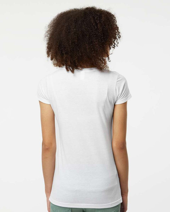 Tultex 243 - Women's Poly-Rich Scoop Neck T-Shirt