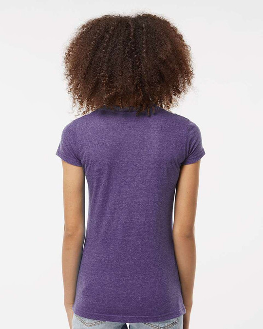 Tultex 244 - Women's Poly-Rich V-Neck T-Shirt