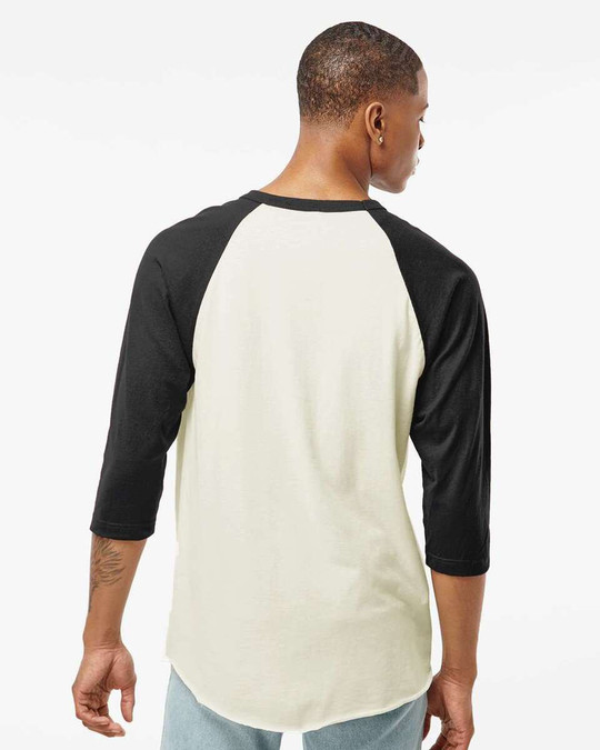 Tultex 245 - Camiseta Raglan de punto fino