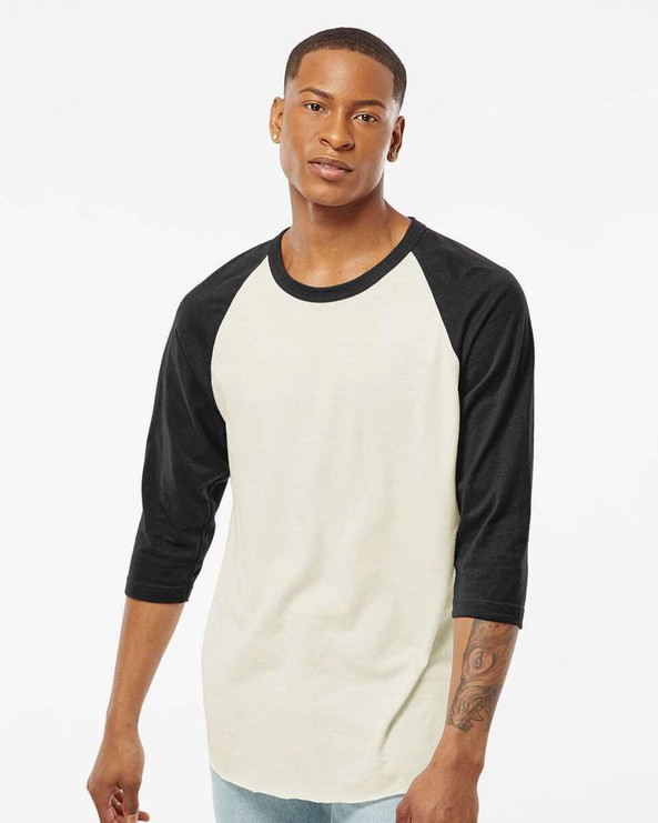 Tultex 245 - Fine Jersey Raglan T-Shirt