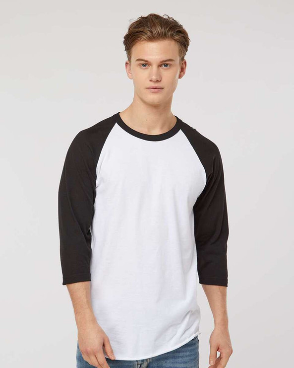 Tultex 245 - Fine Jersey Raglan T-Shirt