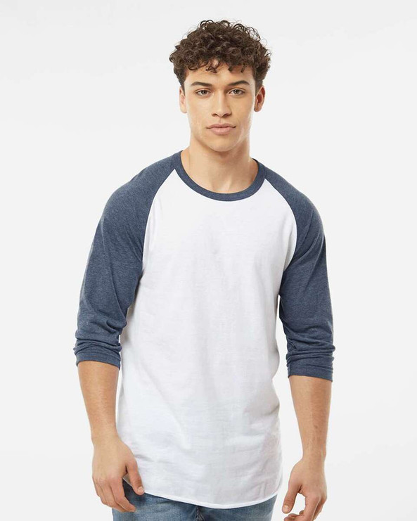 Tultex 245 - Fine Jersey Raglan T-Shirt