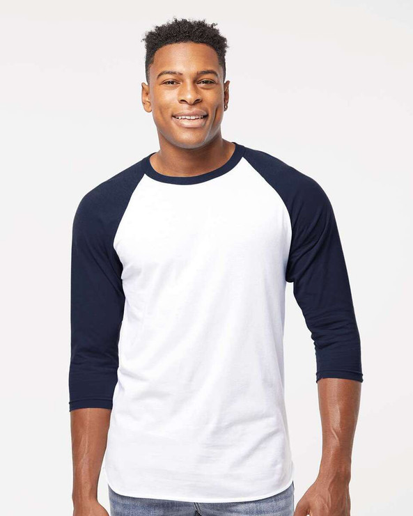 Tultex 245 - Fine Jersey Raglan T-Shirt