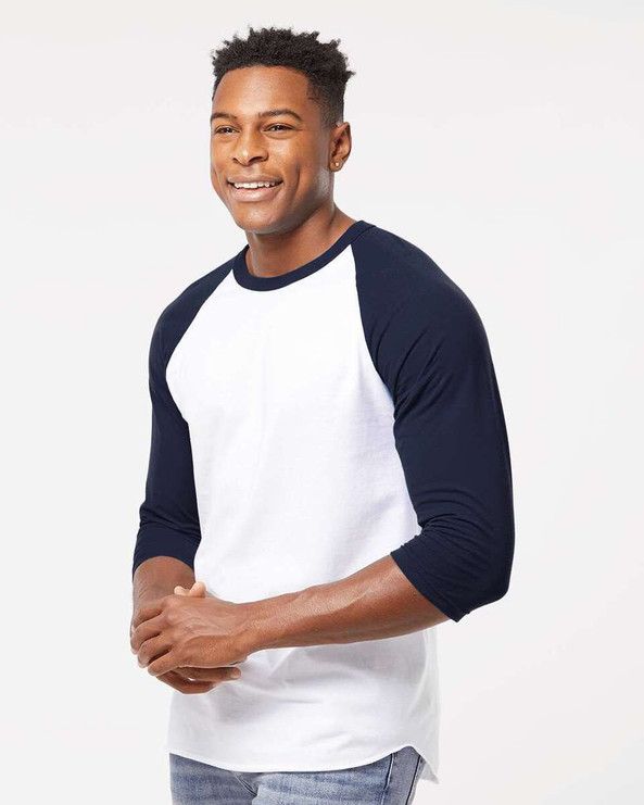 Tultex 245 - Fine Jersey Raglan T-Shirt