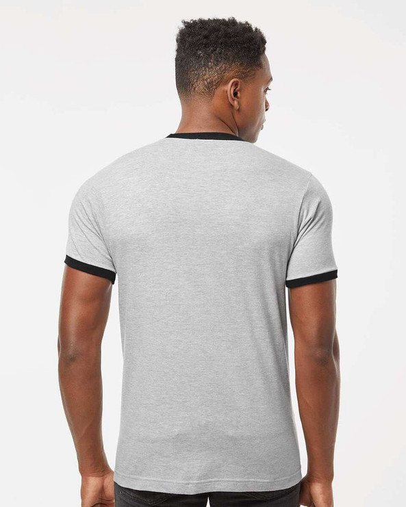 Tultex 246 - Fine Jersey Ringer T-Shirt