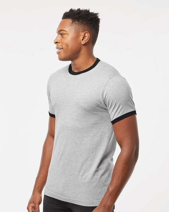 Tultex 246 - Fine Jersey Ringer T-Shirt