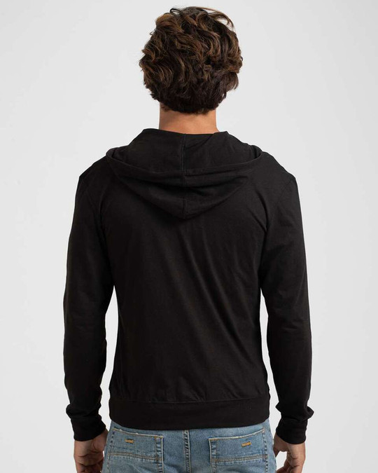 Tultex 260 - Beach Full-Zip Hooded Long Sleeve T-Shirt
