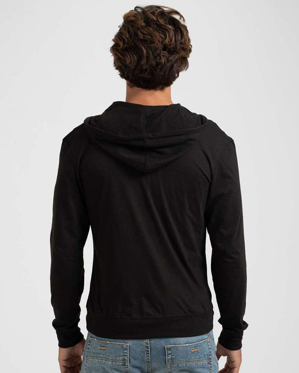 Tultex 260 - Beach Full-Zip Hooded Long Sleeve T-Shirt