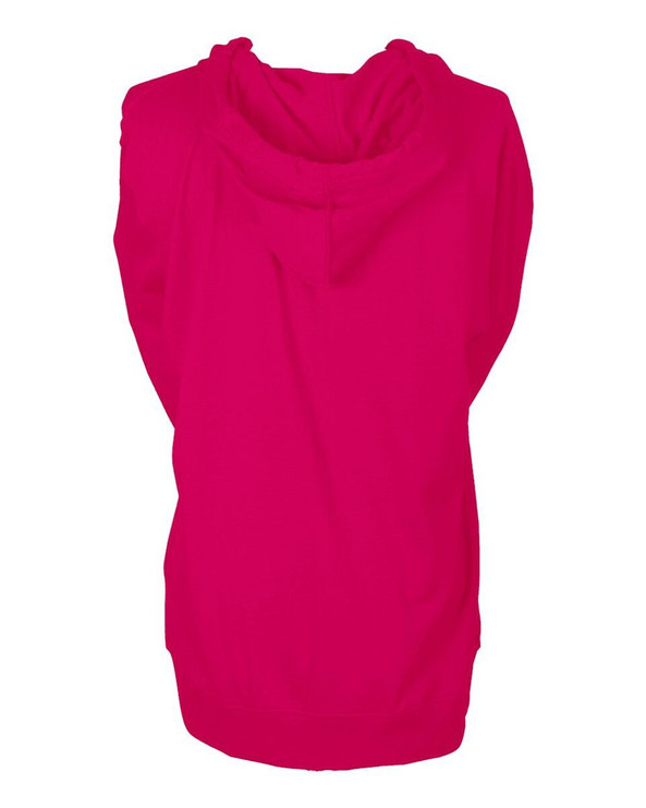 Tultex 260 - Camiseta de manga larga con capucha y cremallera Beach Full-Zip