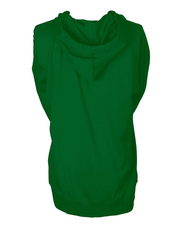 Tultex 260 - Camiseta de manga larga con capucha y cremallera Beach Full-Zip