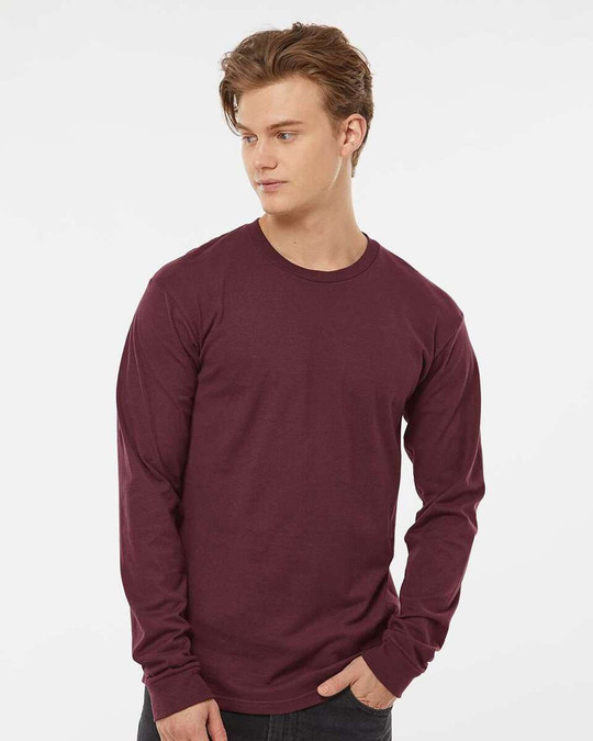 Tultex 291 - Camiseta de manga larga de punto grueso