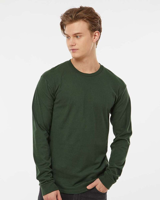 Tultex 291 - Camiseta de manga larga de punto grueso