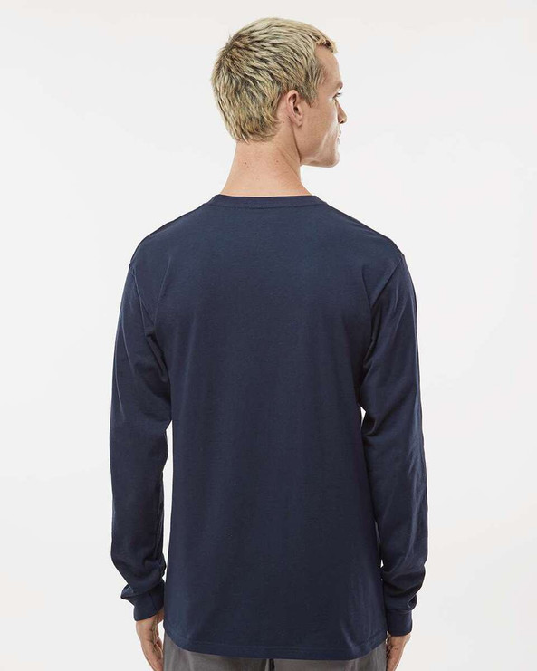 Tultex 291 - Camiseta de manga larga de punto grueso