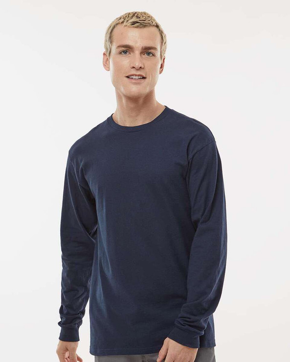Tultex 291 - Camiseta de manga larga de punto grueso