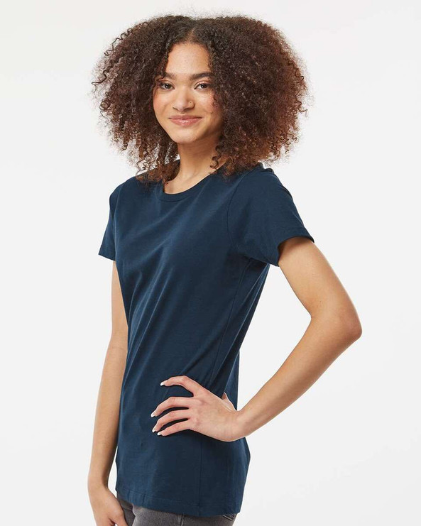 Tultex 516 - Camiseta de algodón para mujer
