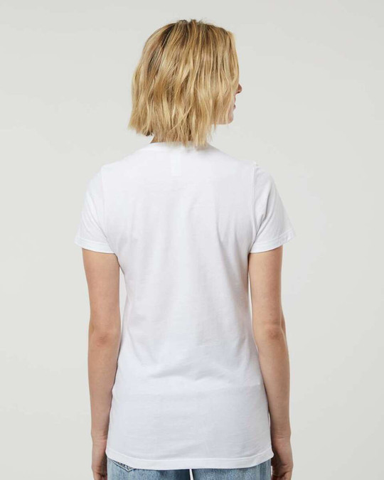 Tultex 516 - Camiseta de algodón para mujer