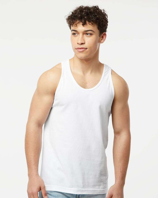 Tultex S105 - Camiseta de tirantes de punto fino