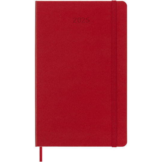 Moleskine 107753 - dag-agenda voor 12 maanden met harde kaft