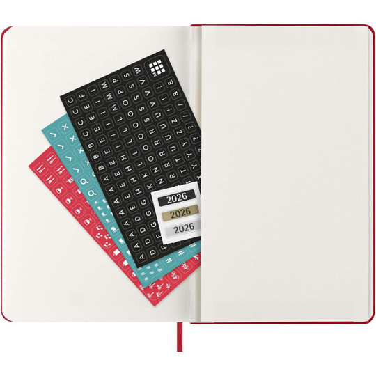 Moleskine 107753 - hard cover 12 month L daily planner