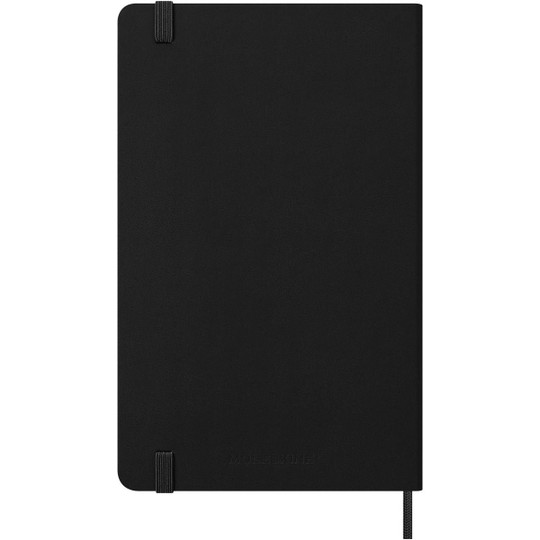 Moleskine 107753 - dag-agenda voor 12 maanden met harde kaft