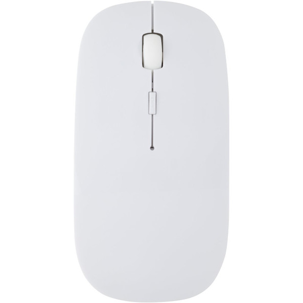 Menlo RCS recycled plastic wireless mouse  - EgotierPro 124371