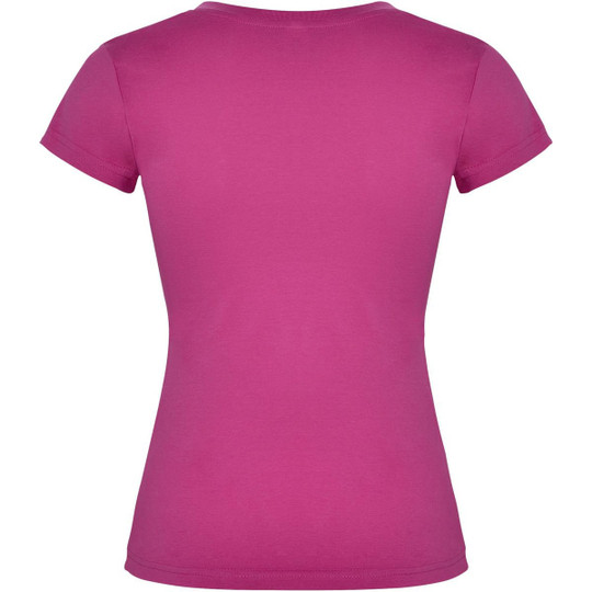 Roly R6646 - Victoria damesshirt met V-hals en korte mouwen