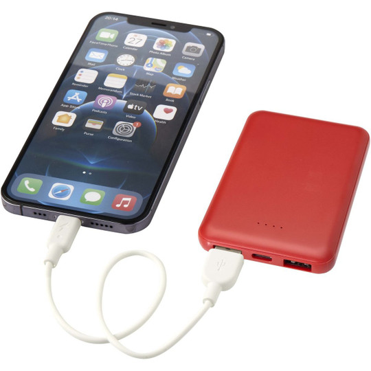 Asama 5000 mAh Type-C recycled plastic power bank - EgotierPro 124383